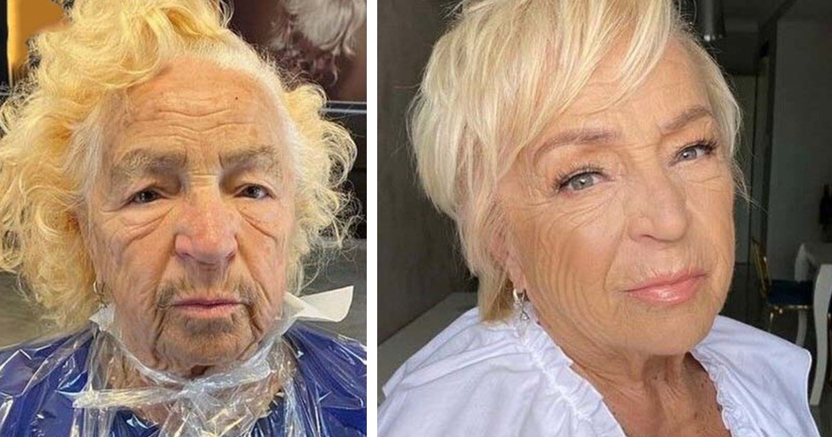 Από τον συνταξιούχο στον πρωτοπόρο. Μια καλλιτέχνης μακιγιάζ αναζωογόνησε τις γιαγιάδες με το μακιγιάζ.