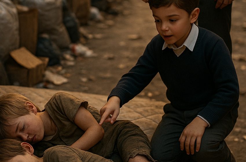 «Μπαμπά, αυτά τα παιδιά χωρίς σπίτι μοιάζουν με εμένα!» Η ιστορία που συγκλόνισε έναν δισεκατομμυριούχο