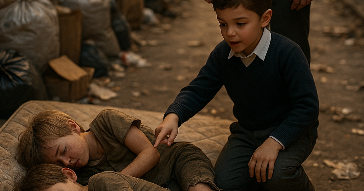 «Μπαμπά, αυτά τα παιδιά χωρίς σπίτι μοιάζουν με εμένα!» Η ιστορία που συγκλόνισε έναν δισεκατομμυριούχο