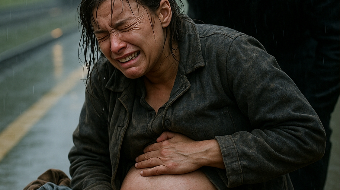 Μια άστεγη έγκυος γυναίκα κοιμόταν στη βροχή στον σιδηροδρομικό σταθμό, και εκατοντάδες άνθρωποι την αγνοούσαν. Όλα άλλαξαν όταν ένας περαστικός σταμάτησε και πρόσεξε τη φτωχή και ξεχασμένη γυναίκα.