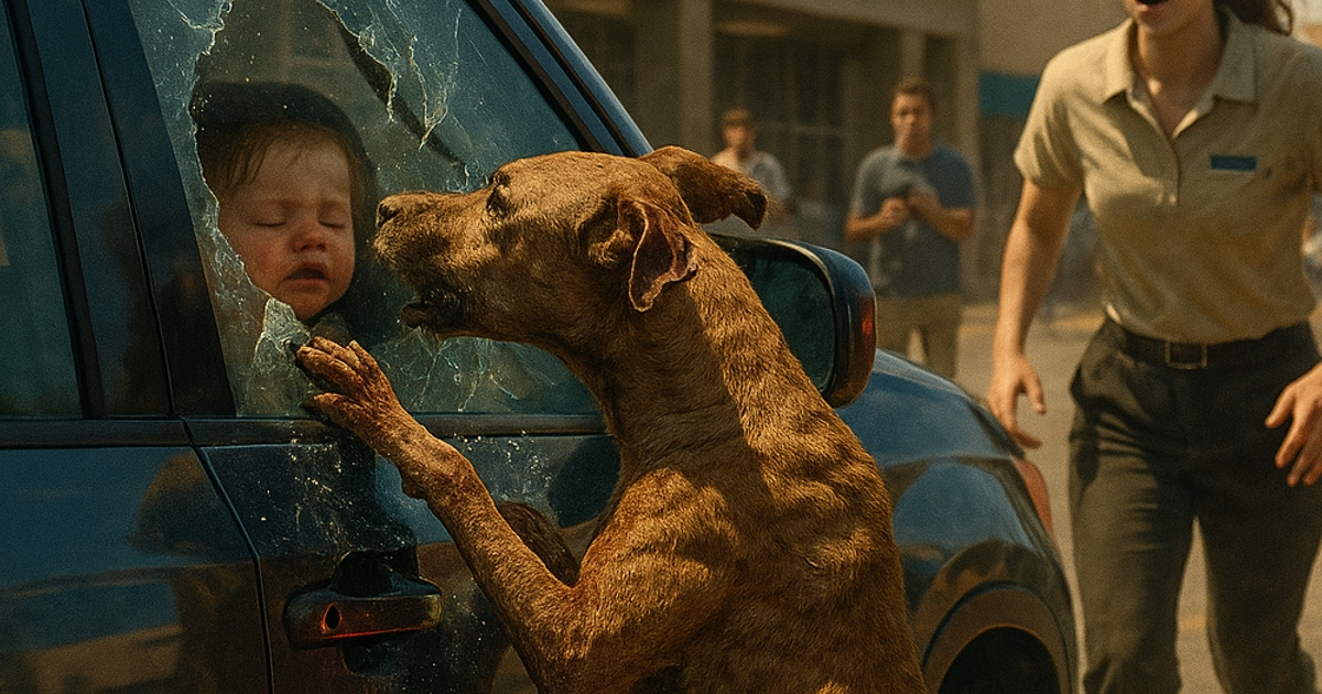 Ένας αδέσποτος σκύλος έσπασε το παράθυρο ενός αυτοκινήτου για να σώσει ένα παιδί. Ωστόσο, το εύρημα που ανακαλύφθηκε λίγο αργότερα έκανε όλους να ανατριχιάσουν.