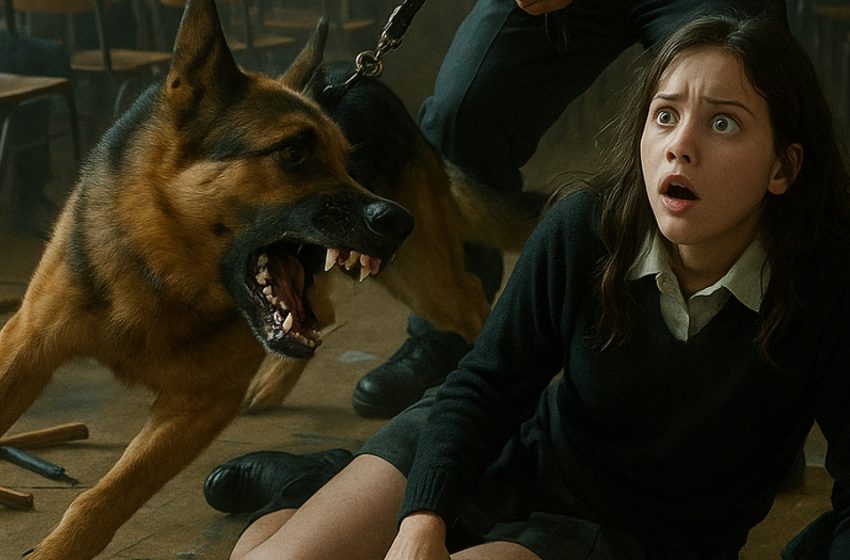  Ένας αστυνομικός σκύλος επιτέθηκε ξαφνικά σε μία 16χρονη μαθήτρια και γάβγισε δυνατά. Κανείς δεν θα μπορούσε να φανταστεί τι θα συνέβαινε μετά…