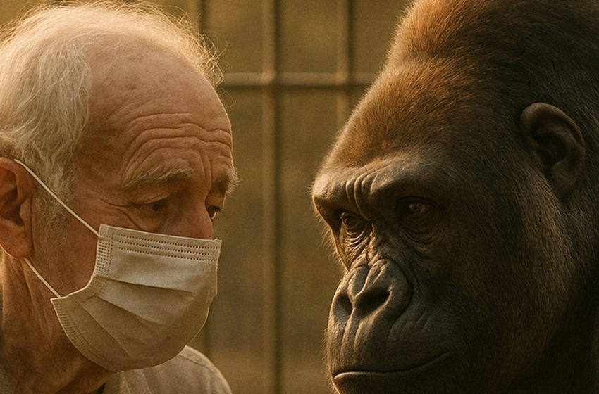  Έσωσε μια τραυματισμένη γορίλα από το δάσος… Χρόνια αργότερα συναντήθηκαν ξανά, και αυτό που έκανε το ζώο άφησε όλους άφωνους.