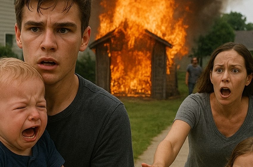  Ο γιος μου έπεσε μέσα στη φωτιά για να σώσει ένα μωρό… ό,τι συνέβη την επόμενη μέρα άλλαξε τις ζωές μας για πάντα.